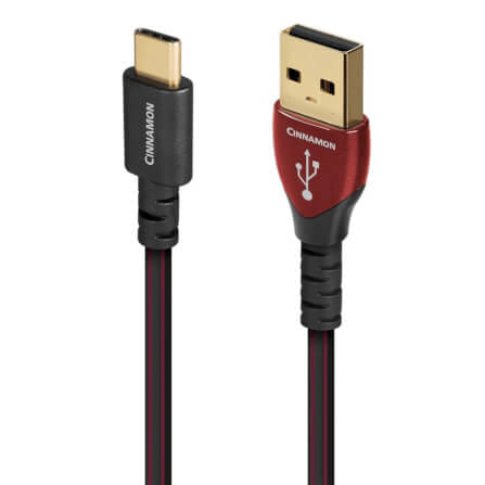 สาย USB AUDIOQUEST : USB-CINNAMON (C TO A) (USB 2.0) (1.5M)_0